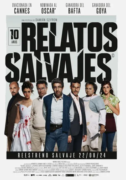 Poster del reestreno de Relatos Salvajes. Poster del reestreno de Relatos Salvajes.