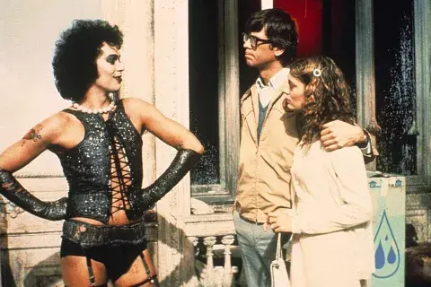 Imagen de la película The Rocky Horror Picture Show. Imagen de la película The Rocky Horror Picture Show.