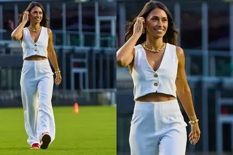 Antonella Rocuzzo vuelve a ser tendencia, esta vez, por la tendenci de moda