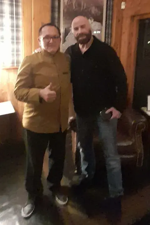 Las fotos de John Travolta en Bariloche. Las fotos de John Travolta en Bariloche.