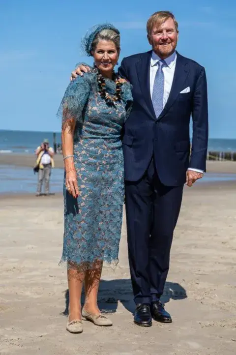 Máxima y Guillermo, el 27 de agosto de 2024. Máxima y Guillermo, el 27 de agosto de 2024.