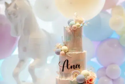 El cumpleaños número 3 de Anita, la hija de Pampita. El cumpleaños número 3 de Anita, la hija de Pampita.