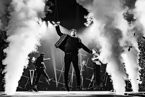 El show de Tan Biónica en el Movistar Arena, el 1 de agosto. El show de Tan Biónica en el Movistar Arena, el 1 de agosto.