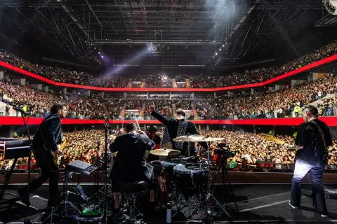 El show de Tan Biónica en el Movistar Arena, el 1 de agosto. El show de Tan Biónica en el Movistar Arena, el 1 de agosto.