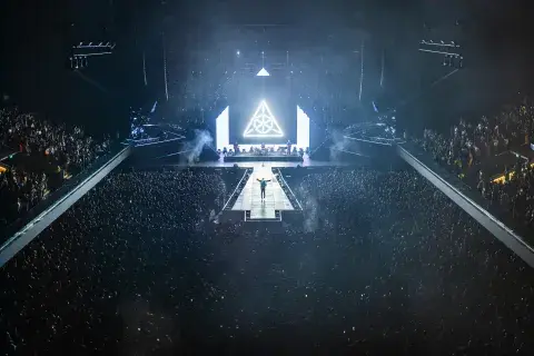El show de Tan Biónica en el Movistar Arena, el 1 de agosto. El show de Tan Biónica en el Movistar Arena, el 1 de agosto.
