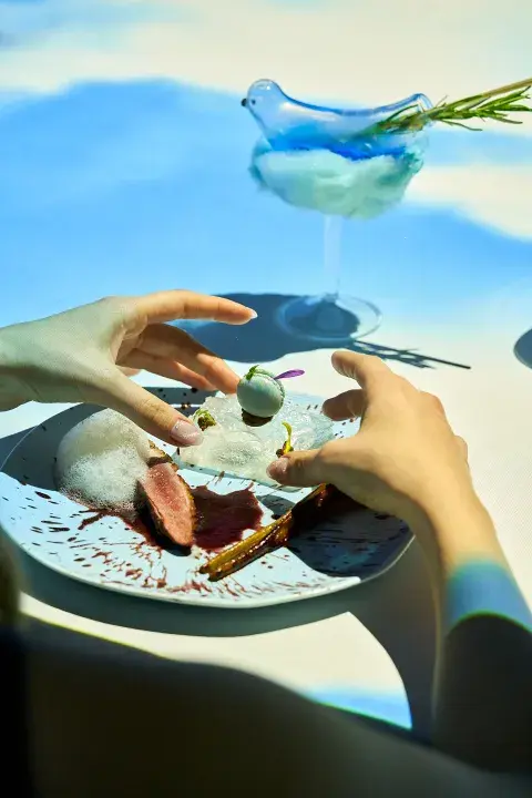 Uno de los pasos de la cena Frenessi Uno de los pasos de la cena Frenessi
