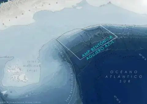 Piden un Área Marina Protegida "Agujero Azul". Piden un Área Marina Protegida "Agujero Azul".