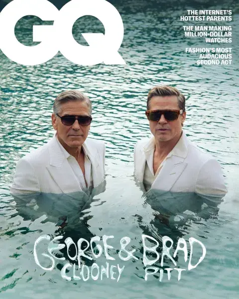Brad Pitt y George Clooney en una sesión de fotos alucinante de GQ Brad Pitt y George Clooney en una sesión de fotos alucinante de GQ