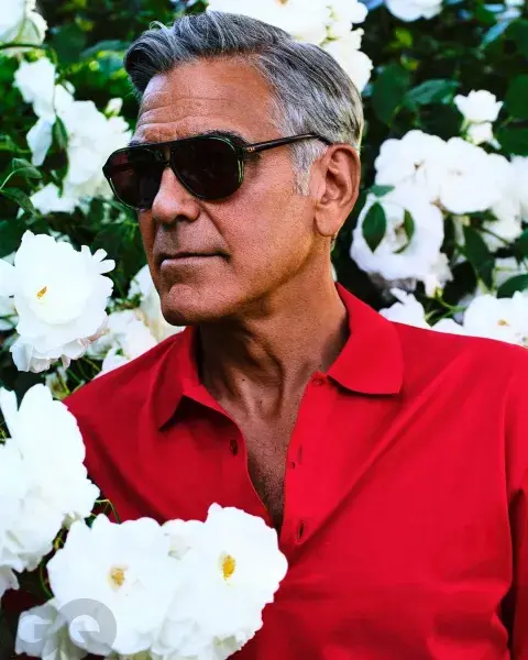 George Clooney en la sesión de fotos de GQ. George Clooney en la sesión de fotos de GQ.