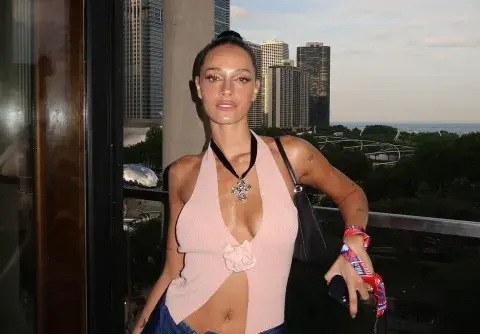Oriana Sabatini en el Lollapalooza de Chicago. Oriana Sabatini en el Lollapalooza de Chicago.
