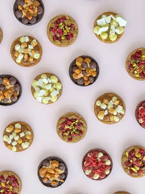Qué sabores tiene la caja de cookies Qué sabores tiene la caja de cookies