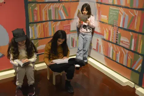 La muestra de Cortázar en la Biblioteca Nacional, ideal para ir con chicos. La muestra de Cortázar en la Biblioteca Nacional, ideal para ir con chicos.