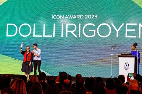 se distinguió a las argentinas Dolli Irigoyen y Florencia Rey como Icon Award 2023 y Beronia Latin America's Best Sommelier 2023, se distinguió a las argentinas Dolli Irigoyen y Florencia Rey como Icon Award 2023 y Beronia Latin America's Best Sommelier 2023,