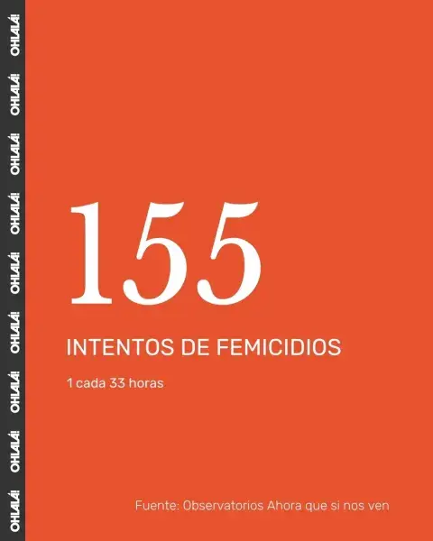 En los últimos 6 meses se produjeron 155 intentos de femicidios. En los últimos 6 meses se produjeron 155 intentos de femicidios.