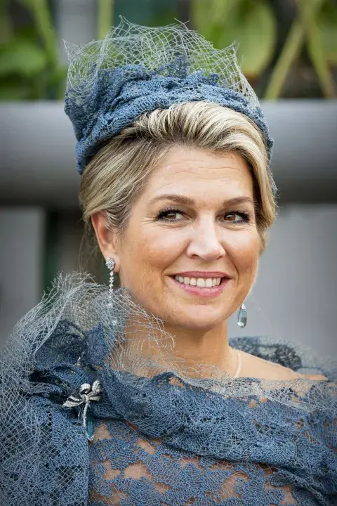 Máxima Zorreguieta en India, en 2019. Máxima Zorreguieta en India, en 2019.