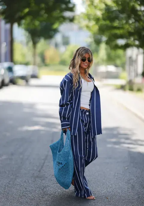 Mujer en la semana de la mode de Copenhagen. Mujer en la semana de la mode de Copenhagen.