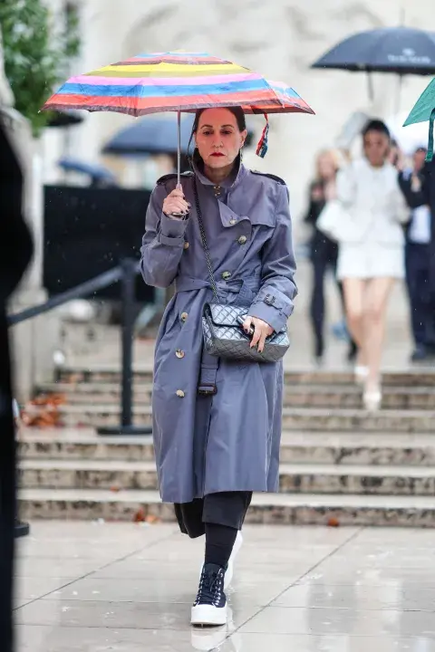 Streetstyle para días de lluvia Streetstyle para días de lluvia