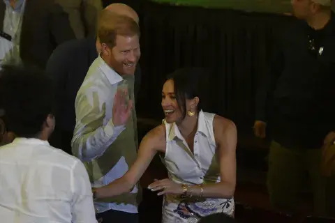 El príncipe Harry y Meghan, duquesa de Sussex, el 18 de agosto de 2024 en Cartagena. El príncipe Harry y Meghan, duquesa de Sussex, el 18 de agosto de 2024 en Cartagena.