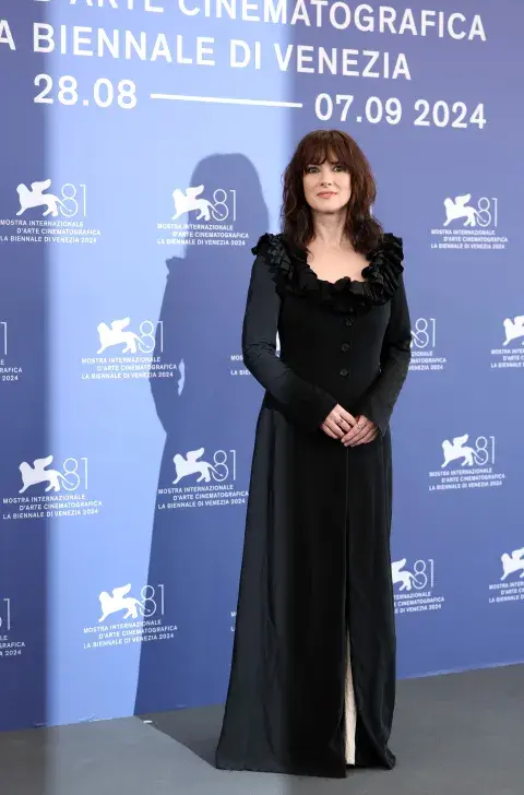 Winona Ryder en el Festival de Venecia. Winona Ryder en el Festival de Venecia.