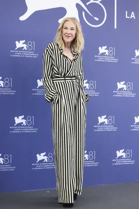 Catherine O'Hara en el Festival de Venecia. Catherine O'Hara en el Festival de Venecia.
