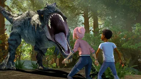Foto de la serie Jurassic World: Campamento Cretácico. Foto de la serie Jurassic World: Campamento Cretácico.