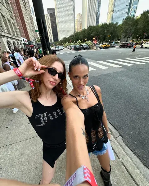 Foto de Oriana Sabatini en Chicago.