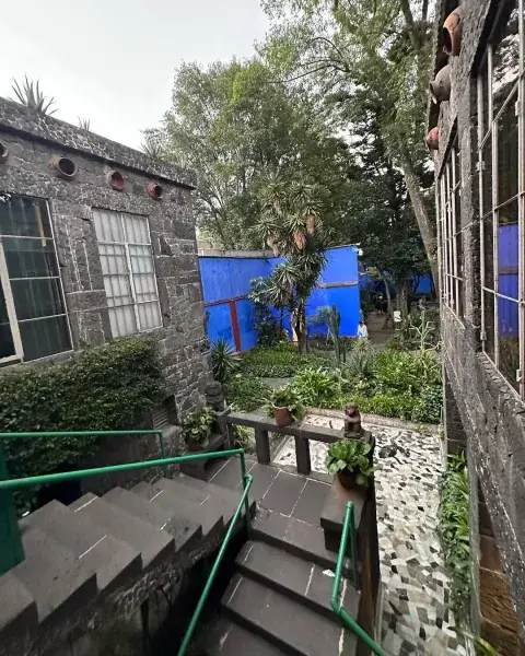 Las imágenes de Pampita visitando la Casa Azul de Frida Kahlo en México. Las imágenes de Pampita visitando la Casa Azul de Frida Kahlo en México.