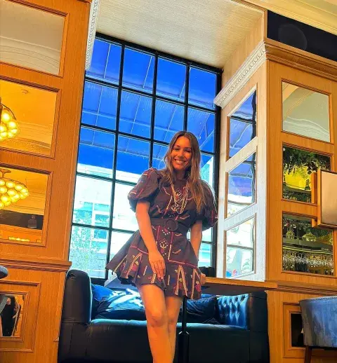 Foto de Pampita. Foto de Pampita.