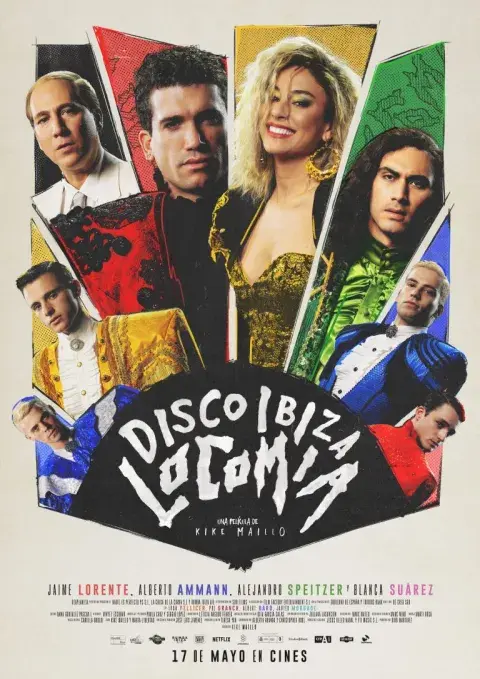 Poster de la película Disco, Ibiza, Locomía. Poster de la película Disco, Ibiza, Locomía.