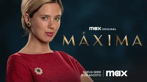 Póster de la serie Máxima. Póster de la serie Máxima.