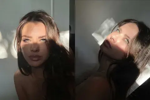 Con una campera de jean a medio poner, la actriz posó con un escote sugerente y un look de belleza que se llevó todas las miradas Con una campera de jean a medio poner, la actriz posó con un escote sugerente y un look de belleza que se llevó todas las miradas
