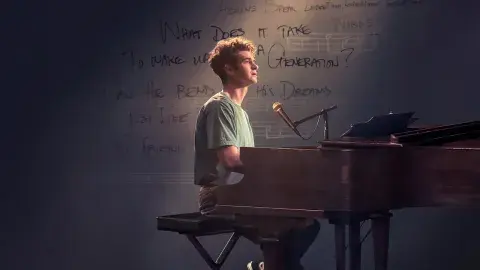 Imagen de Andrew Garfield en la película tick, tick...BOOM! Imagen de Andrew Garfield en la película tick, tick...BOOM!
