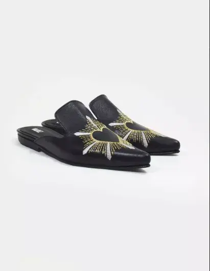 Mules bordados Mules bordados