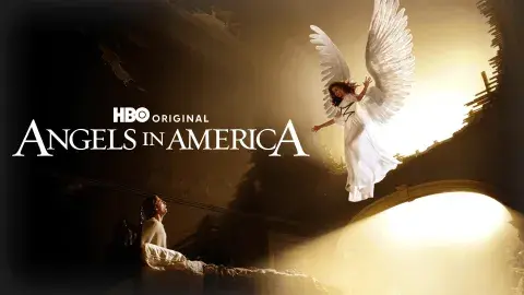 Póster de la serie Angels in América. Póster de la serie Angels in América.
