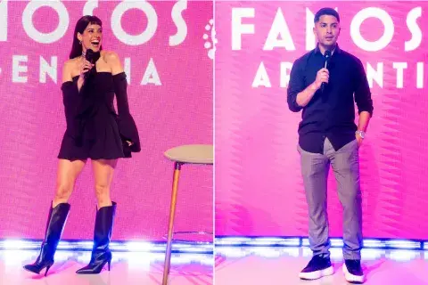 Cande Molfese y Gastón Edul. Cande Molfese y Gastón Edul.