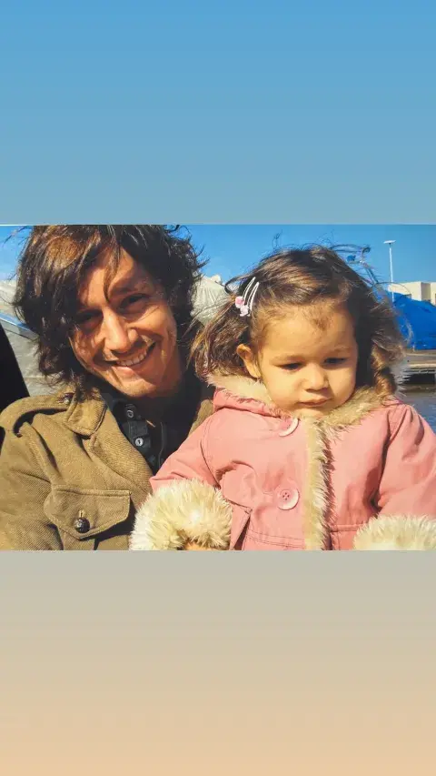 Captura de Storie de Benjamín Vicuña con la que recuerda a su hija Blanquita. Captura de Storie de Benjamín Vicuña con la que recuerda a su hija Blanquita.