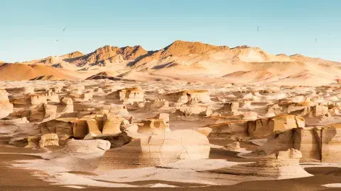 El paisaje del Campo de Piedra Pomez se originó en los flujos piroclásticos del volcán Blanco, un proceso que tuvo lugar millones de años atrás. Esos materiales salieron a la atmósfera, fruto de la explosión, se extendieron y luego se solidificaron. El paisaje del Campo de Piedra Pomez se originó en los flujos piroclásticos del volcán Blanco, un proceso que tuvo lugar millones de años atrás. Esos materiales salieron a la atmósfera, fruto de la explosión, se extendieron y luego se solidificaron.