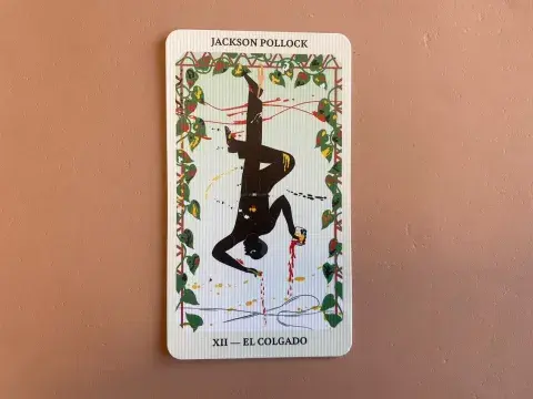 Carta del tarot "El colgado" Carta del tarot "El colgado"
