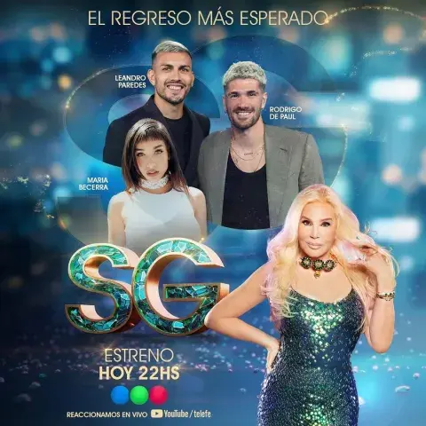Póster del regreso de Susana Giménez a Telefe. Póster del regreso de Susana Giménez a Telefe.
