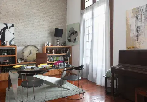 La casa del ex de la protagonista de Envidiosa. La casa del ex de la protagonista de Envidiosa.