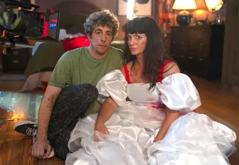 Foto de Esteban Lamothe y Griselda Siciliani en Envidiosa. Foto de Esteban Lamothe y Griselda Siciliani en Envidiosa.