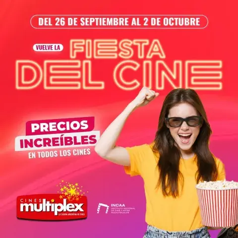 Poster de la Fiesta del cine 2024. Poster de la Fiesta del cine 2024.