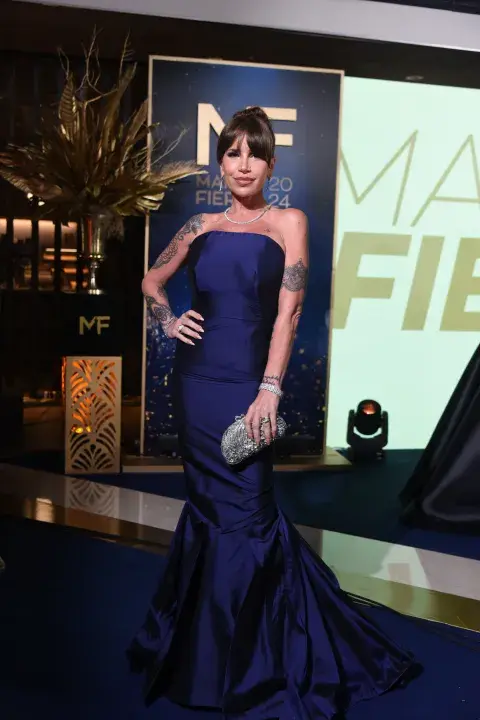 Florencia Peña en la alfombra roja del Martín Fierro 2024. Florencia Peña en la alfombra roja del Martín Fierro 2024.