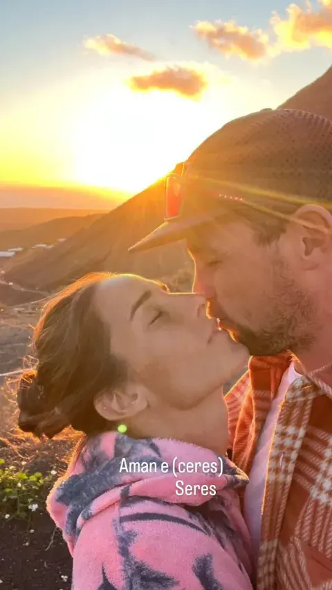 Juana Viale y su novio se mostraron muy enamorados. Juana Viale y su novio se mostraron muy enamorados.