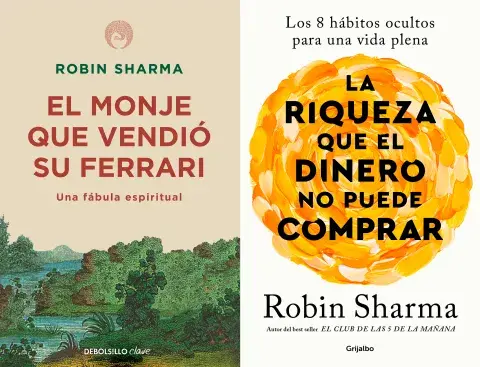 Portada de los libros sobre liderazgo que lee Franco Colapinto. Portada de los libros sobre liderazgo que lee Franco Colapinto.