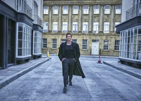 Luke Thompson, el protagonista de la temporada 4 de Bridgerton. Luke Thompson, el protagonista de la temporada 4 de Bridgerton.