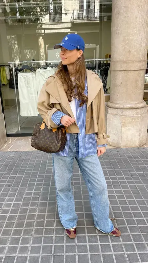 Mujer en la semana de la moda en Nueva York Mujer en la semana de la moda en Nueva York