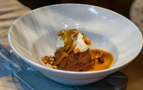 Mouse de chocolate en Macha. Mouse de chocolate en Macha.