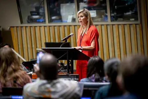 Foto de Máxima Zorreguieta. Foto de Máxima Zorreguieta.