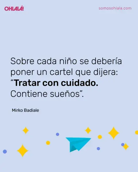 Frases para reflexionar en el Día de los Derechos de los Niños.